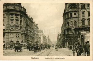 Budapest VIII. Kerepesi út, villamos, Pesti Hazai Első Takarékpénztár, drogéria (EK)