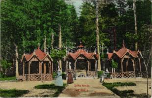 Koritnyica, Korytnica; Zsófia forrás. Komor Testvérek kiadása / mineral water spring, spa