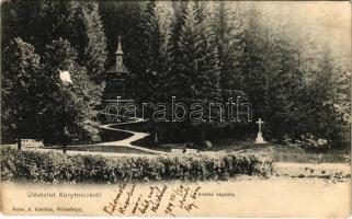 1904 Koritnyica, Korytnica; András kápolna. Kohn A. kiadása / chapel (fl)