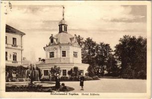 1931 Stubnyafürdő, Túróchévíz, Stubnianske Teplice, Turcianske Teplice; Hotel Alzbeta / Erzsébet szálló