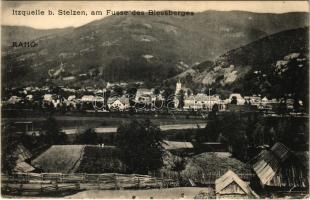 Rahó, Rachov, Rahiv, Rakhiv; Itzquelle b. Stelzen, am Flusse des Blessberges / látkép. Rosenblüth Emanuel kiadása / general view (fl)