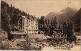 1927 Orsieres, Champex d&#039;en bas, Hotel de la Dent du Midi (EK)