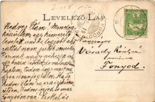 1908 Bártfafürdő, Bardejovské Kúpele, Bardejov; Mignon Villa. Divald Adolf 230. (EK)