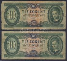 1949. 10Ft + 1957. 10Ft T:III/IV,IV