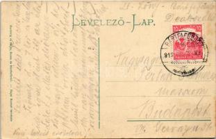 1913 Bártfafürdő, Bardejovské Kúpele, Bardiov, Bardejov; Gül Baba villa. Eschwig és Hajts kiadása. H...