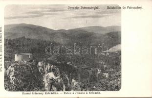 Petrozsény roman watchtower on Krivádia