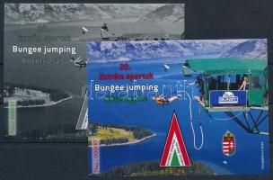 2024 20. Extrém sportok Bungee jumping - Kötélugrás emlékívpár piros-zöld No. 0000
