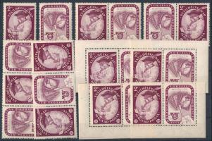 1959 Bélyegnap (32.) szelvényes bélyeg tépésvariációk