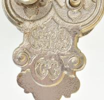 Jelzett antik német tésztakészítő. Fém, m: 18 cm