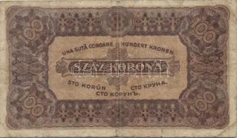 1923. 100K "Magyar Pénzjegy..." T:III