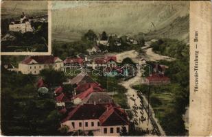 1913 Törcsvár, Törzburg, Bran, Bran-Poarta; vár, látkép. Fotogr. Josef Schneider / castle, general view (EB)