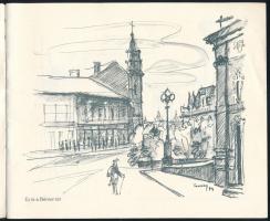 Tolnay Tibor: Szerelmem, Várad. Tollrajzok. Nagyvárad, 1994, Literator. Kiadói tűzött papírkötés, ki...