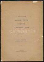 A nagybányai reformált egyház történetre és 1896 évi állapota. Nagybánya, 1902. Molnár MIhály 23p. Kiadói, enyhé sérült papírborítóval