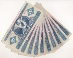 1969-1980. 20Ft (10x) T:F mind szép papírral Adamo F17