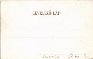 Tátra, Magas-Tátra, Vysoké Tatry; Csorbai tó. Szecessziós gombás keret, J.G. Pohley / Strbské Pleso ...