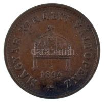 1894KB 1f bronz T:AU,XF  Admao K1