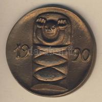 1990. "Megszületett" Br emlékérem T:2