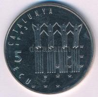 Spanyolország 1993. 5 ECU Cu-Ni "Pau Casals" T:AU
Spain 1993. 5 Ecu Cu-Ni "Pau Casal...