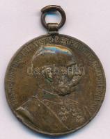 1898. Jubileumi Emlékérem a Fegyveres Erő Számára / Signum memoriae (AVSTR) bronz kitüntetés mellszalag nélkül T:XF  Hungary 1898. Commemorative Jubilee Medal for the Armed Forces bronze decoration without ribbon C:XF NMK 249.