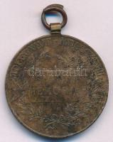 1898. "Jubileumi Emlékérem a Fegyveres Erő Számára / Signum memoriae (AVSTR)" bronz kitünt...