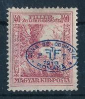 Debrecen 1919 Hadisegély (III.) 40(+2)f Bodor vizsgálójellel (4.500)