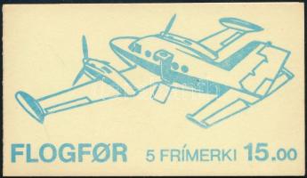 1985 Repülő bélyegfüzet Mi 125-129 (MH 3)