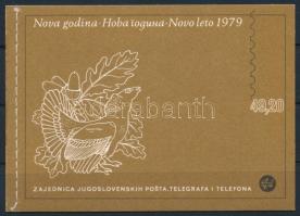 1978 Újév, állatok, növények bélyegfüzet MH 1 (Mi 1771-1776)