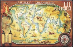 2000 Ezredforduló sor bélyegfüzetben Mi MH 10 (2992-2998)