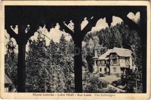 1933 Lublófüred, Lubló-fürdő, Kúpele Lubovna (Ólubló, Stará Lubovna); Villa Bethlenfalvi / villa (EB)