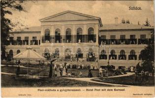 1911 Szliács, Sliac; Pest szálloda a gyógyteremmel / Hotel Pest mit dem Kursaal / hotel, spa (EB)