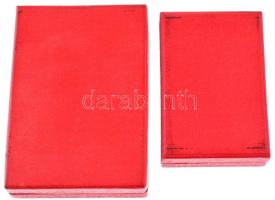 1960. "Árvízvédelemért" bronz kitüntető jelvény mellszalagon, eredeti tokban + 1970. &quot...