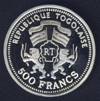 Togo 1999. 500Fr Ag "Apollo 11" T:PP