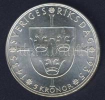 Svédország 1935. 5K Ag "Parlament 500. évfordulója" T:2+