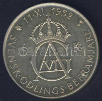Svédország 1952. 5K Ag "Gusztáv Adolf 70. születésnapja" T:2