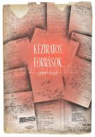 Kéziratos források az Országos Széchényi Könyvtárban 1789-1867. Országos Széchényi Könyvtár Kiadványai XXIV. Bp.,1950, OSZK, VIII+252 p. Kiadói papírkötés, kiadói szakadozott papírborítékban