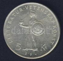 Svédország 1962. 5Kr Ag "VI. Gusztáv 80. születésnapja" T:2