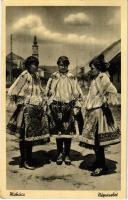 1937 Mohács, népviselet, magyar folklór (EK)