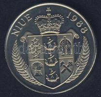 Niue 1988. 5$ "J.F. Kennedy" T:BU Díszdobozban!