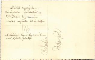 Bükk-hegység, kilátás a Dédesi várból (?), photo