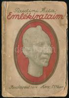 Paulini Béla: Emlékirataim. A szerző, Paulini Béla (1881-1945) író, újságíró, illusztrátor által DEDIKÁLT példány. Bp., 1914, Könyvkereskedő Rt., 94+1 p.+4 t. Első kiadás! Kiadói papírkötés, sérült, foltos borítóval, kis lapszéli sérülésekkel, foltos címlappal, rossz állapotban.