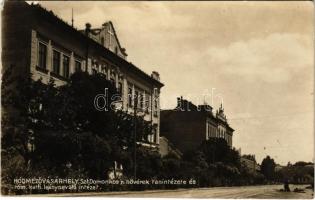 1931 Hódmezővásárhely, Szent Domonkos r. nővérek tanintézete és római katolikus leánynevelő intézet (EM)