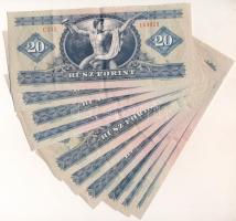 1969-1975. 20Ft (10x) T:F mind szép papírral