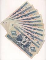 1969-1980. 20Ft (10x) T:F mind szép papírral