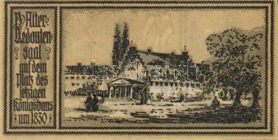 Német Birodalom / Weimari Köztársaság / Stuttgart 1922. 50Pf (12x) 12 klf db, teljes sor T:I