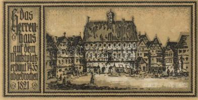 Német Birodalom / Weimari Köztársaság / Stuttgart 1922. 50Pf (12x) 12 klf db, teljes sor T:I