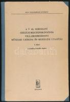 Horváth Viktor-Ocsovai István: A V. 43. sorozatú szilíciumegyenirányítós villamosmozdony műszaki leírása és kezelési utasítás. I. köt. Mozdonyvezetők részére. MÁV Tisztképző Intézet. Bp., 1971, KÖZDOK. Kiadói félvászon-kötés. Megjelent 1630 példányban.