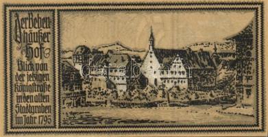 Német Birodalom / Weimari Köztársaság / Stuttgart 1922. 50Pf (12x) 12 klf db, teljes sor T:I
