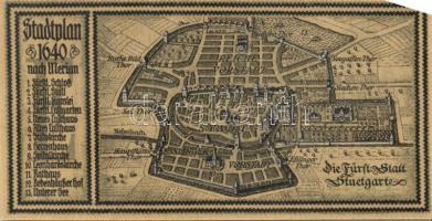 Német Birodalom / Weimari Köztársaság / Stuttgart 1922. 50Pf (12x) 12 klf db, teljes sor T:I