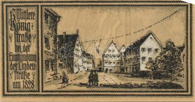 Német Birodalom / Weimari Köztársaság / Stuttgart 1922. 50Pf (12x) 12 klf db, teljes sor T:I
