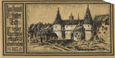 Német Birodalom / Weimari Köztársaság / Stuttgart 1922. 50Pf (12x) 12 klf db, teljes sor T:I